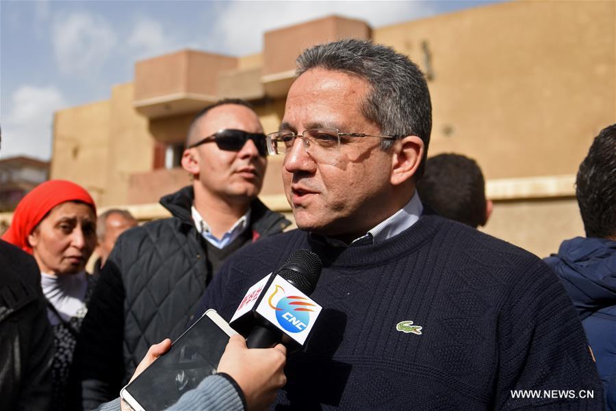 وزير الآثار المصري يزور القليوبية لتفقد الأماكن الأثرية