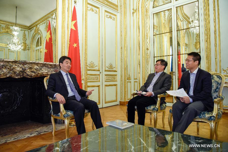 سفير: العلاقات الصينية-الفرنسية لن تغير اتجاهها الاساسي فى 2017