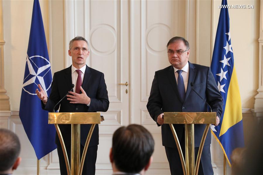 ستولتنبرج: الناتو على استعداد لتنشيط خطة عمل عضوية البوسنة والهرسك