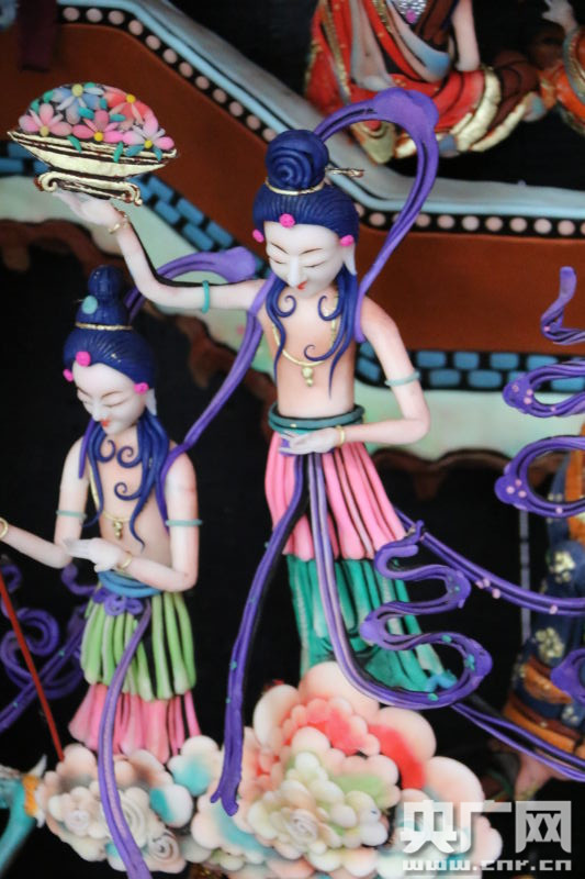 معرض تماثيل الزبدة يقام بمعبد  تار في مقاطعة  تشينغهاي