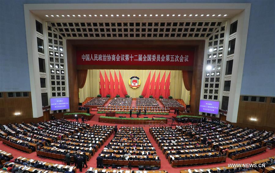 أعلى هيئة استشارية سياسية صينية تبدأ دورتها السنوية