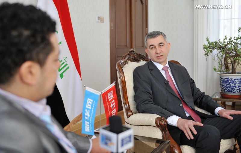  السفير العراقي الجديد: مبادرة الحزام والطريق تخدم السلام الدولي وخاصة في منطقة الشرق الأوسط