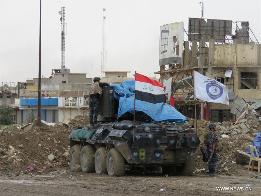 القوات العراقية تحرر حيًا سكنيًا غربي الموصل