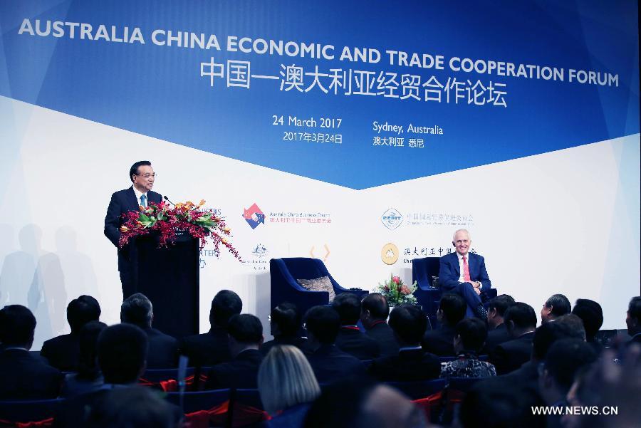 تقرير اخباري: الصين واستراليا تتفقان على تدعيم تحرير التجارة