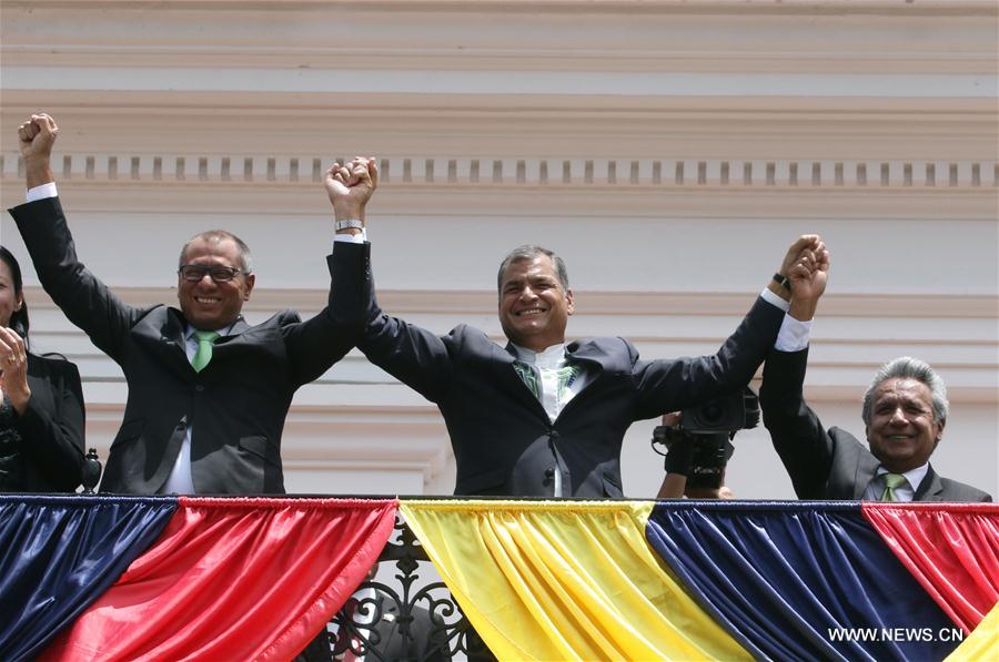 لجنة الانتخابات: فوز لينين مورينو فى الانتخابات الرئاسية فى الاكوادور