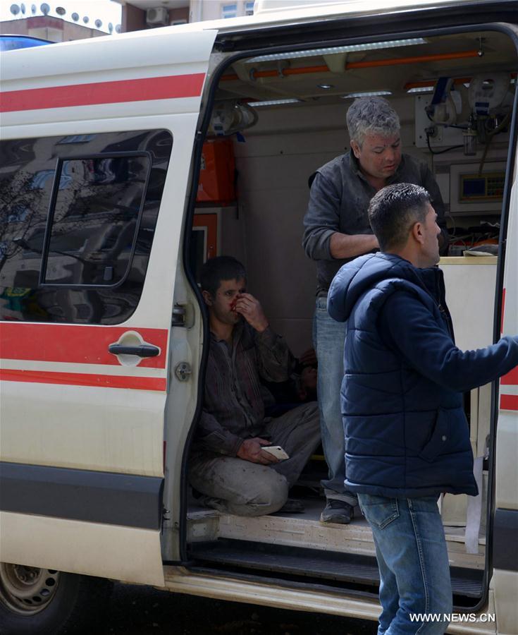 اصابة 4 اشخاص في انفجار بجنوب شرق تركيا