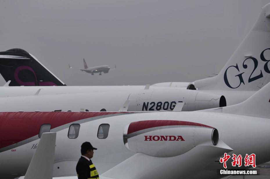 انطلاق معرض طيران الأعمال الآسيوي في شانغهاي