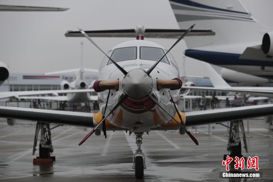 انطلاق معرض طيران الأعمال الآسيوي في شانغهاي