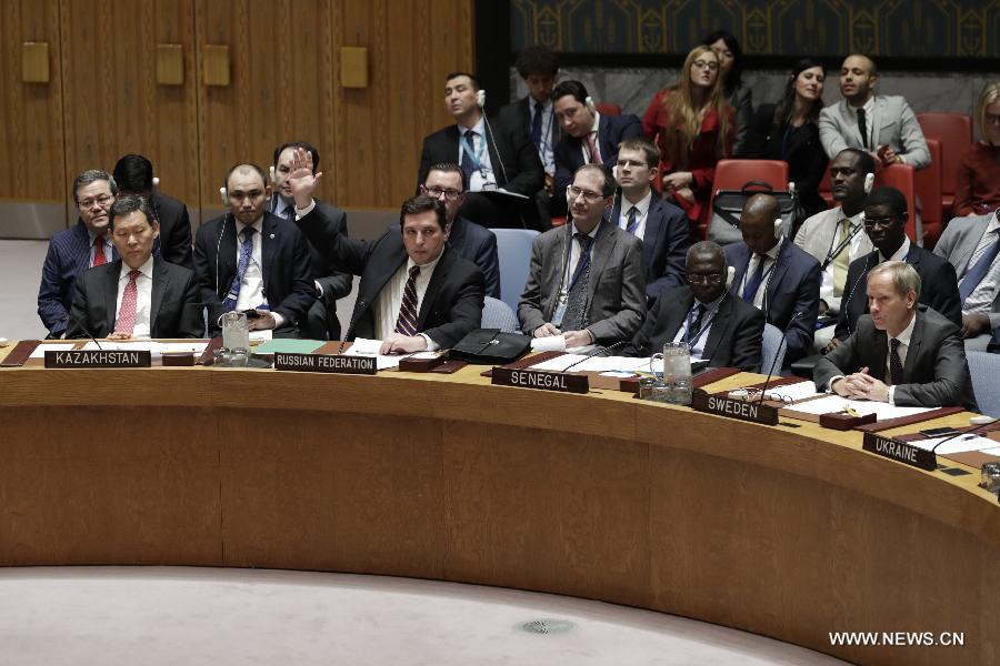 روسيا تستخدم الفيتو ضد مشروع قرار لمجلس الأمن حول الهجوم الكيميائي المزعوم في سوريا