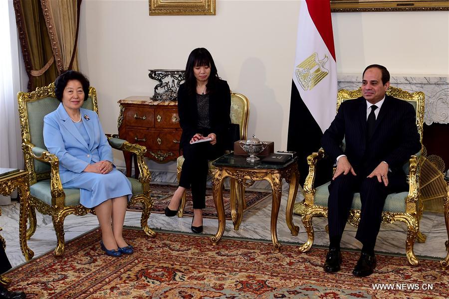 الصين ومصر تسعيان لتعزيز مبادرة الحزام والطريق