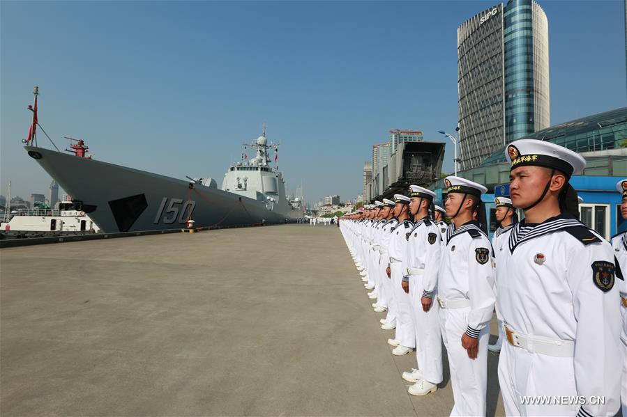 أسطول البحرية الصينية يبدأ زيارات صداقة لنصف سنة