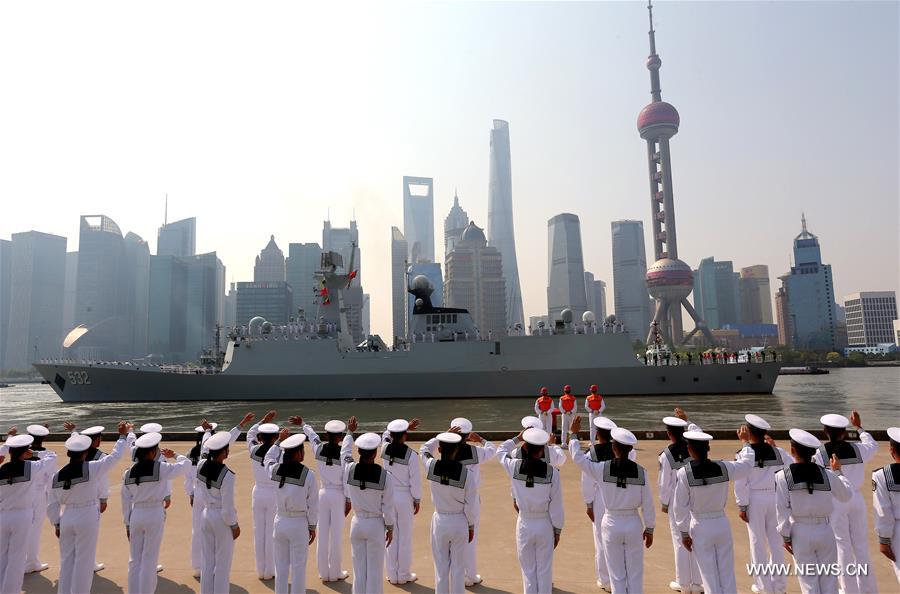 أسطول البحرية الصينية يبدأ زيارات صداقة لنصف سنة