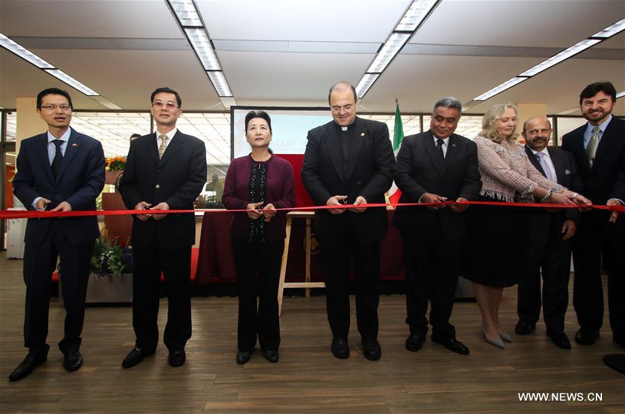افتتاح أول مكتبة صينية في المكسيك لتعزيز التبادلات الثقافية