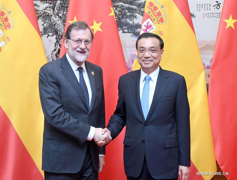 شي يتطلع إلى تعزيز التعاون مع اسبانيا فى إطار مبادرة الحزام والطريق