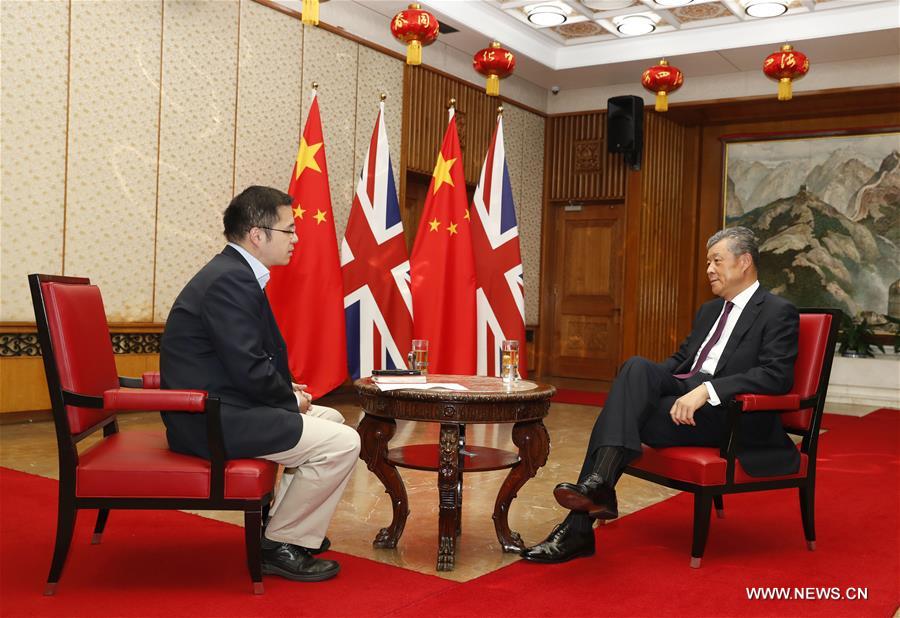 التعاون بين الصين والمملكة المتحدة في إطار مبادرة الحزام والطريق سيكون منسجما