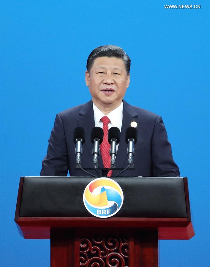 الرئيس الصيني يفتتح منتدى الحزام والطريق