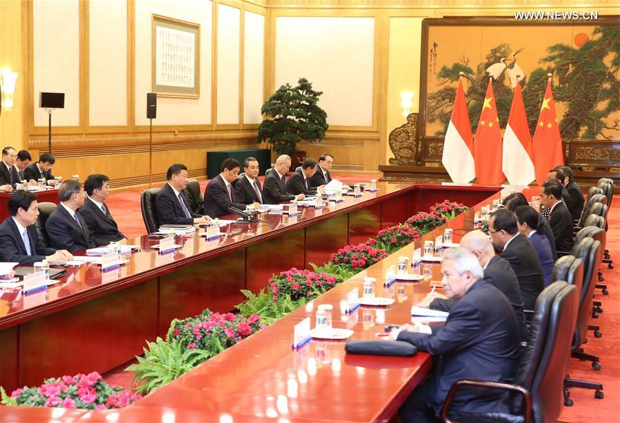 الصين وإندونيسيا تتفقان على تعزيز التعاون في إطار الحزام والطريق