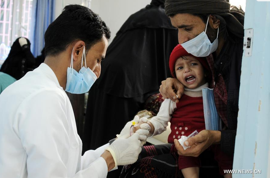 تقرير اخباري: تفشي الكوليرا في اليمن وإعلان صنعاء مدينة 