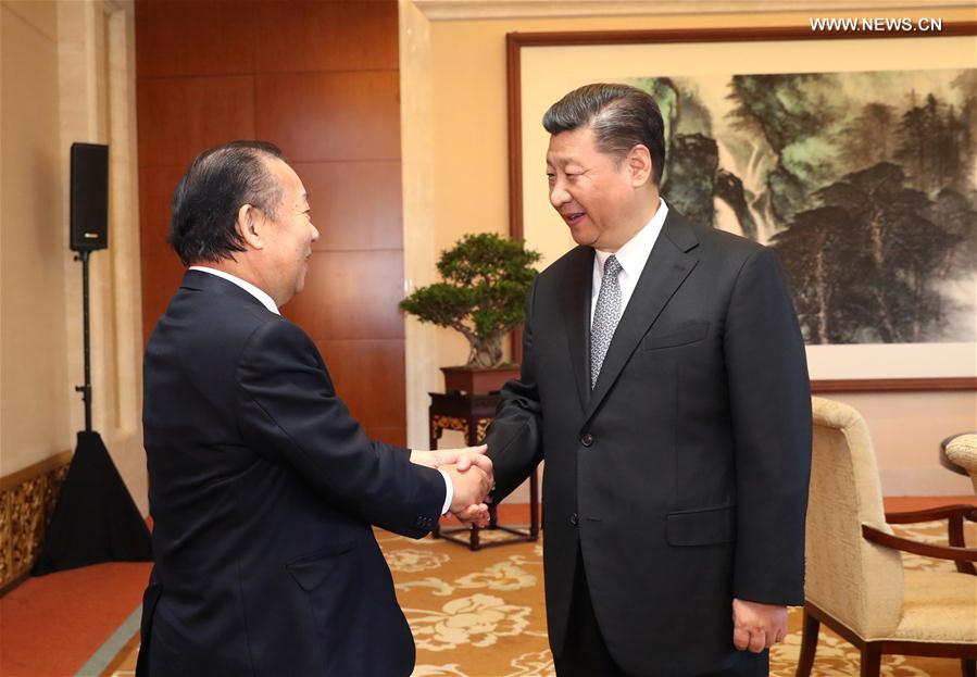 الرئيس الصيني يدعو إلى تعزيز العلاقات بين الصين واليابان في الاتجاه الصحيح