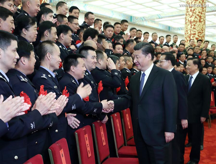 شي يدعو قوات الأمن العام للولاء للحزب الشيوعي الصيني