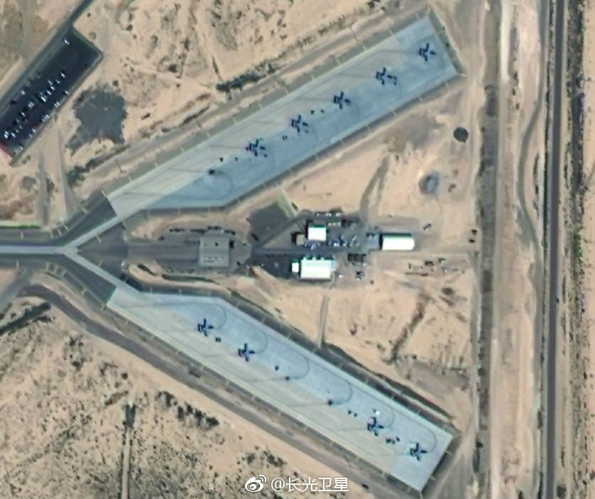 قمر صناعي صيني يصور قاعدة جوية أمريكية