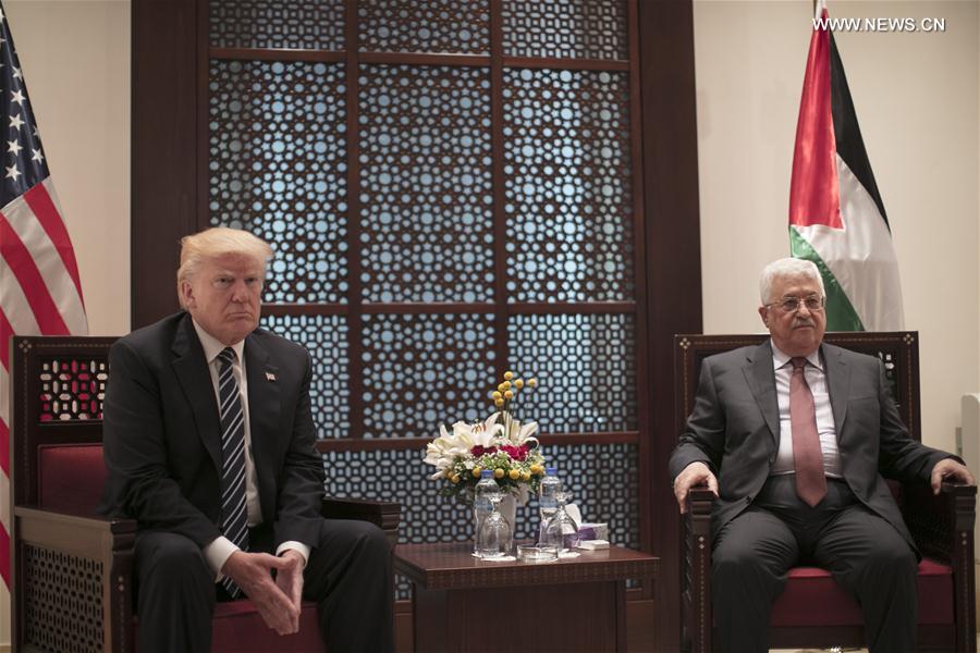 تقرير إخباري: الفلسطينيون يأملون أن تشكل زيارة ترامب انطلاقة جديدة لعملية سلام تفضي إلى إقامة دولتهم