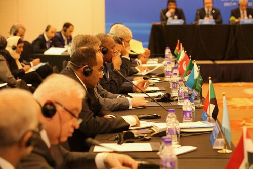 إنعقاد الدورة الرابعة عشرة لإجتماع كبار المسؤولين لمنتدى التعاون الصيني العربي ببكين