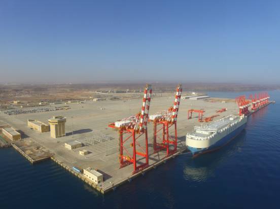 فتح ميناء دوراليه المبني بالشركة الصينية فى جيبوتي