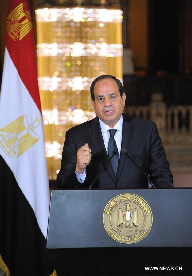 السيسي: مصر لن تتردد في توجيه ضربات لمعسكرات الإرهابيين داخل مصر أو خارجها