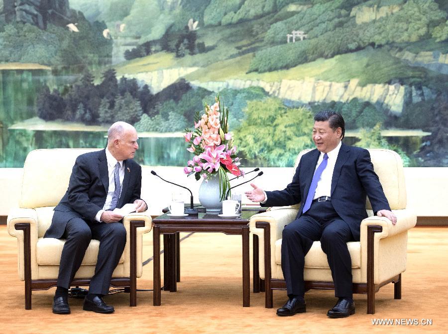 الرئيس الصيني يتطلع لدور اكبر لكاليفورنيا في التعاون الصيني الامريكي