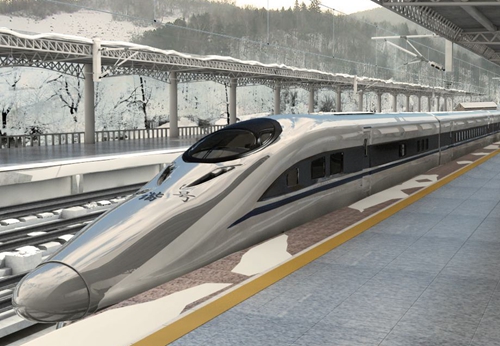 مخطط لبناء محطة سكك حديد عالية السرعة في منطقة شيونغآن الجديدة