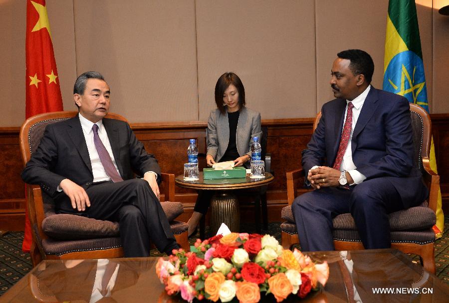 وزيرا خارجية الصين واثيوبيا يبحثان العلاقات الثنائية
