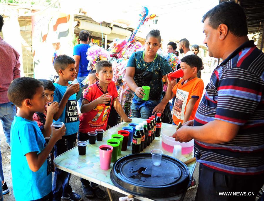 أطفال سوريا يحتفلون بعيد الفطر المبارك