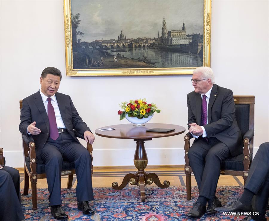 شي يقول إن الصين وألمانيا دخلتا عهدا جديدا من التعاون الشامل وعالي المستوى