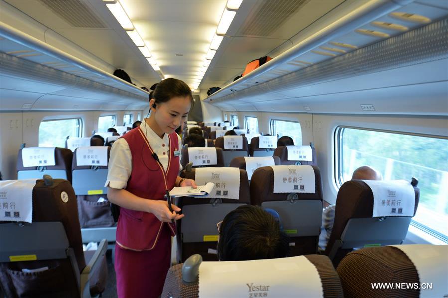 تسيير قطاري فائقي السرعة يوميا بين بكين ومنطقة شيونغآن الجديدة