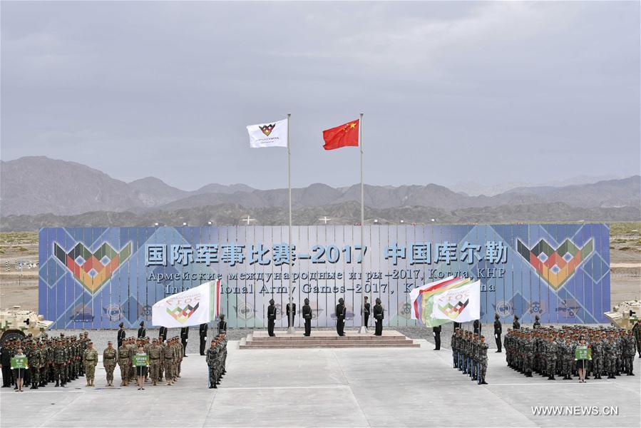 افتتاح المسابقة العسكرية الدولية 2017 في الصين