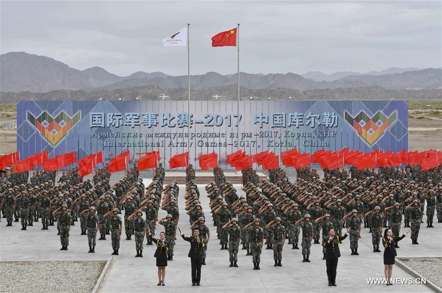 افتتاح المسابقة العسكرية الدولية 2017 في الصين