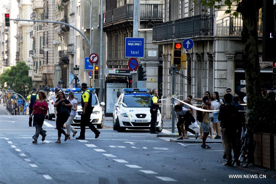 عاجل: مسئول: مقتل 13 وإصابة أكثر من 100 فى هجوم برشلونة الارهابي