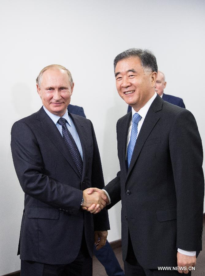 بوتين: التعاون الروسي-الصيني يحقق نتائج ملموسة