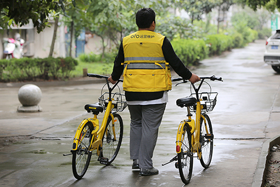 الدراجات التشاركية توفر وظائف لـ 100 ألف شخص فى الصين
