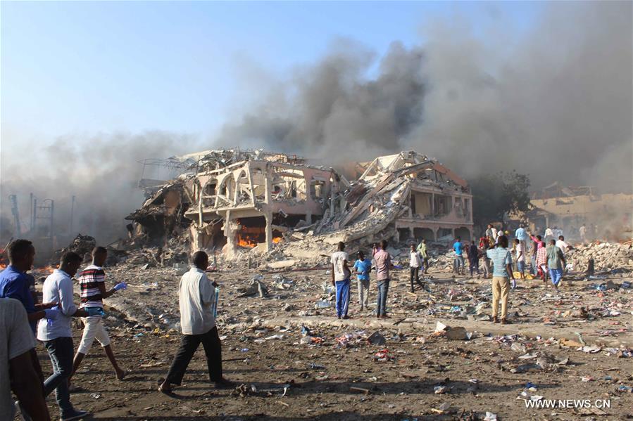 مقتل 40 وإصابة آخرين جراء انفجار في مقديشو