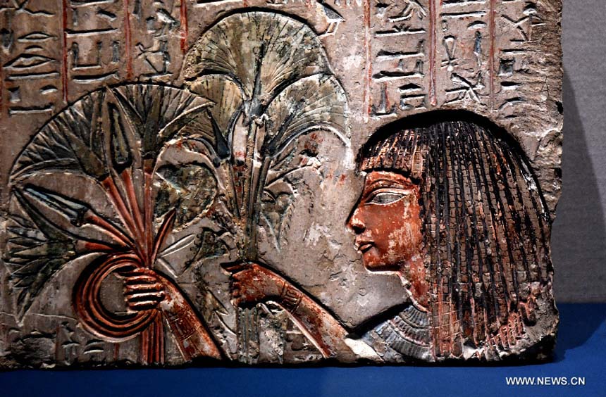 افتتاح معرض خاص بالآثار المصرية القديمة في خنان بوسط الصين