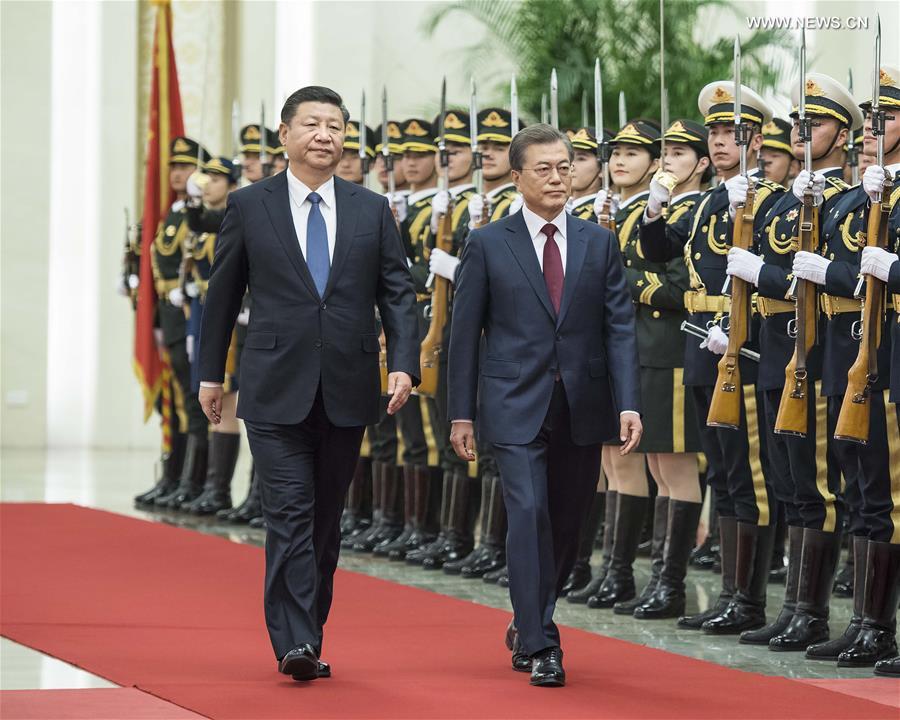 شي: الصين وجمهورية كوريا تعتزمان تعزيز الاتصال في منع الحروب وتعزيز السلام
