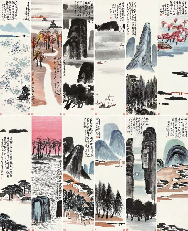 بيع مجموعة لوحات للفنان الصيني تشي باي شي مقابل 140 مليون دولار أمريكي