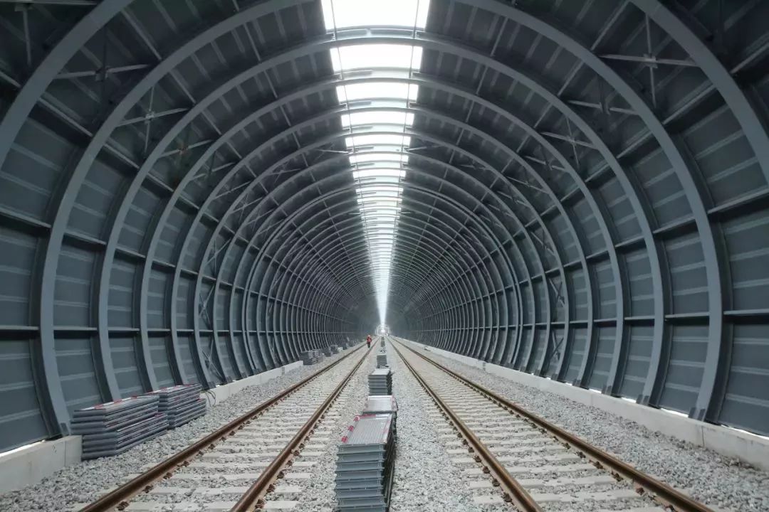 أول قطار بسقف مغلق في العالم لحماية 