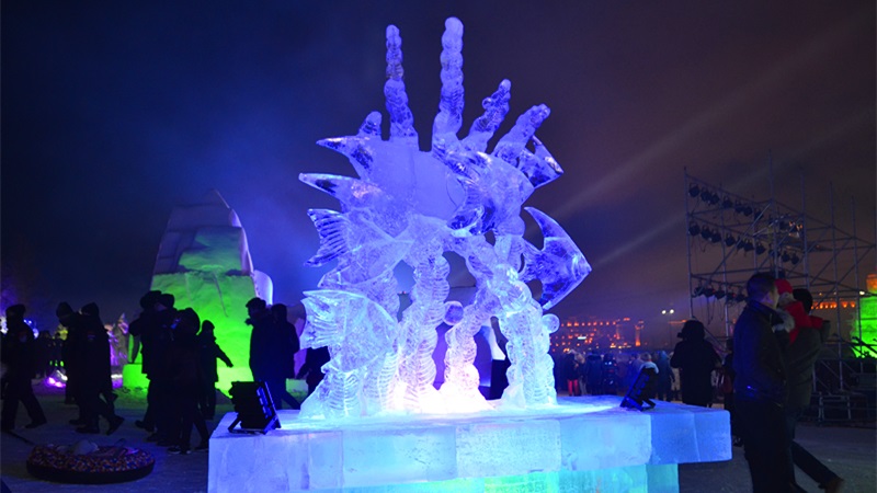 المهرجان الدولي للثلوج 2017 يفتتح في مدينة آرشان