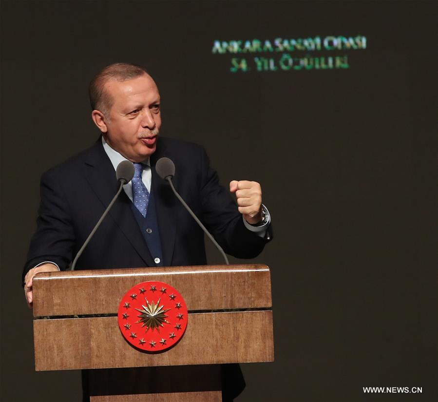 اردوغان: تركيا لن تتراجع عن عملية عفرين