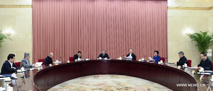 المؤتمر الاستشاري السياسي للشعب الصيني يتعهد بتنفيذ روح الجلسة الكاملة الثالثة للجنة المركزية للحزب