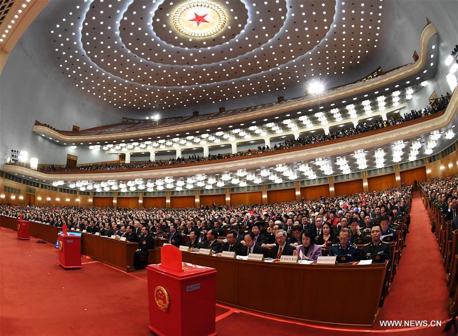 الهيئة التشريعية الوطنية الصينية تبدأ اجتماعها الكامل الثالث للدورة السنوية