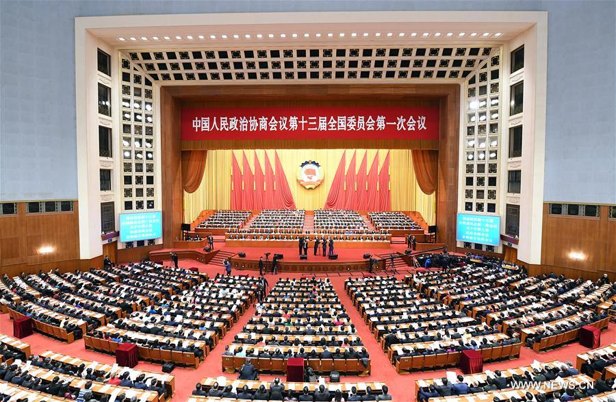 اختتام الدورة السنوية لأعلى هيئة استشارية سياسية في الصين
